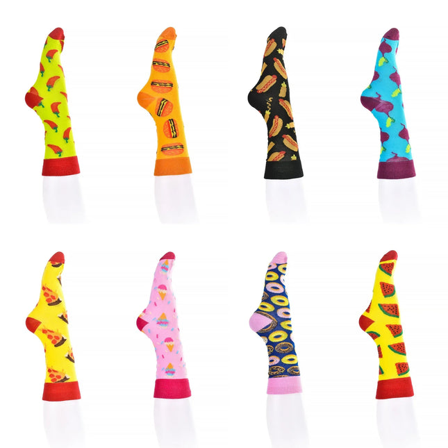 8 Pairs Fashion Novelty Funny Socks one Size 5-13 Men Socks Women Socks 5 – product detail