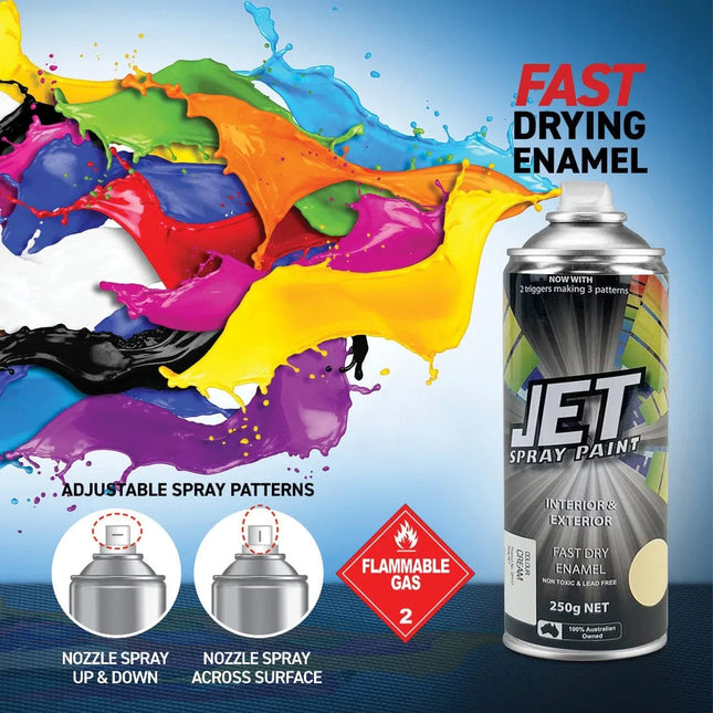 12 Pcs 250g Spray Paint Can For Interior and Exterior 26 colours Fast Dry – product detail