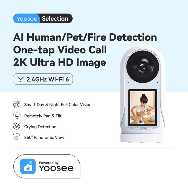 Yoosee AI Intercom Camera S10 V1184-YOOSEE-AI-INTERCOM-CAMERA-S10