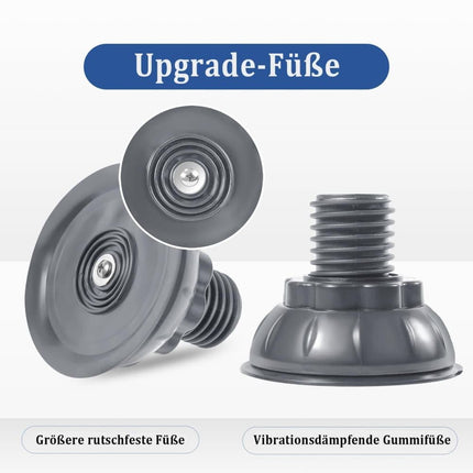 Non-slip washing machine base with vibration-damping legs, strong load-bearing capacity, 31-34cm
