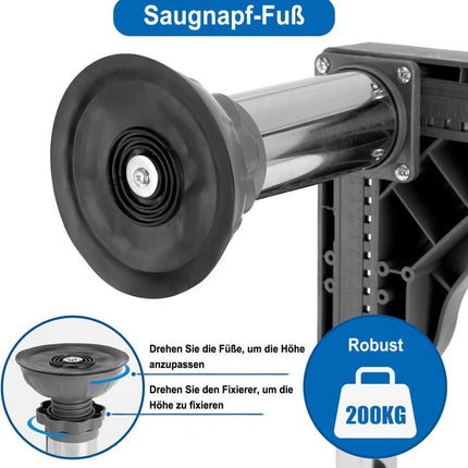 Washing machine base with vibration damping legs, strong load bearing capacity non slip and practical, 26-29cm