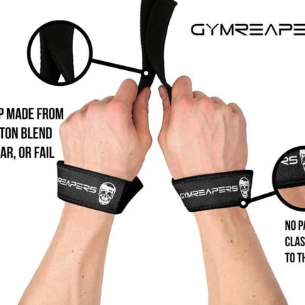 Lifting Wrist Straps for Weightlifting Bodybuilding, Compatible with Gymreapers, Dark Green