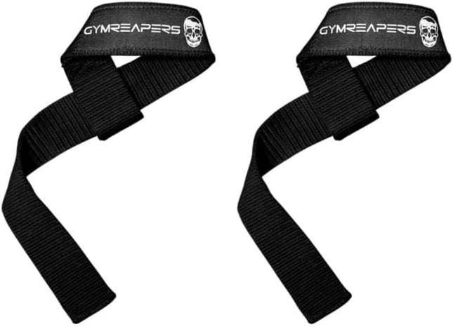 Lifting Wrist Straps for Weightlifting Bodybuilding Compatible with Gymreapers Black V1188-MS-325-1650