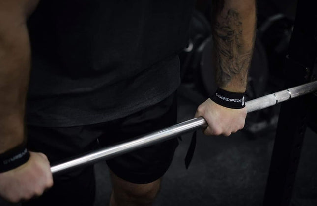 Lifting Wrist Straps for Weightlifting Bodybuilding Compatible with Gymreapers Black – product detail
