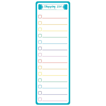 Magnetic Dry Erase Weekly & Monthly Planner Set, Fridge Whiteboard Calendar with 7 Markers & Eraser, Reusable Shopping List Board for Home, Office, Kitchen Organisation