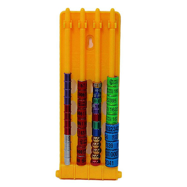 Pigeon Leg Ring Holder (Plastic) Size 70 195mm Color Yellow for Pigeons (2pc) – product detail