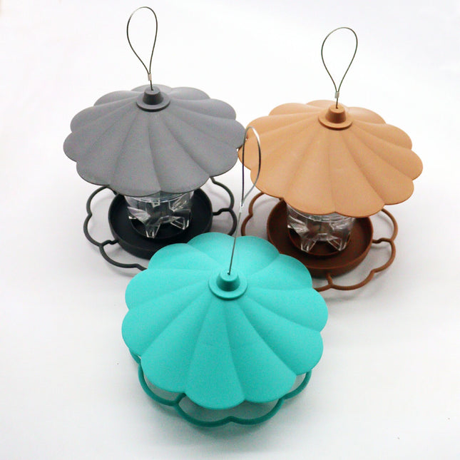 Automatic Hanging Large Capacity Multi-functional Bird Feeder (PP/PS) 820ML Capacity Size 200 200 125mm