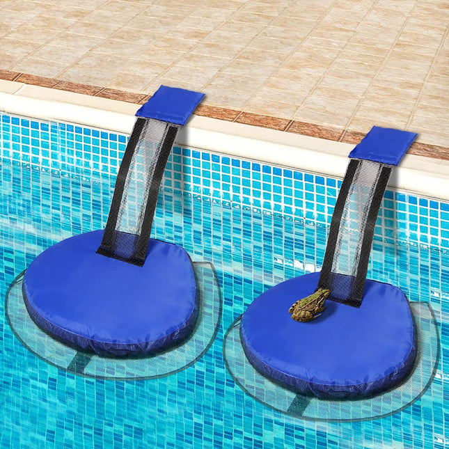 Pool Animal Escape Ladder (PVC) Size 330 280 30mm Color Blue for Birds Outdoor Use (1pc)