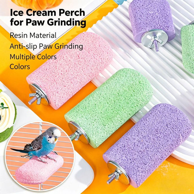 Claw Grinding Stick (Resin) Size 123mm Color Green for Parrots (1pc) V1188-MS-424-0013