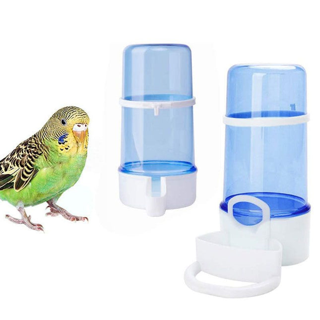 Automatic Water Dispenser (Plastic) 220ML Capacity Size 130 85mm Color Green/Transparent for Parrots (1pc) – product detail