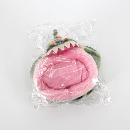Pet Bed (Plush/PP Cotton) Size: 230mm Color: Green for Rabbits/Guinea Pigs (1pc)