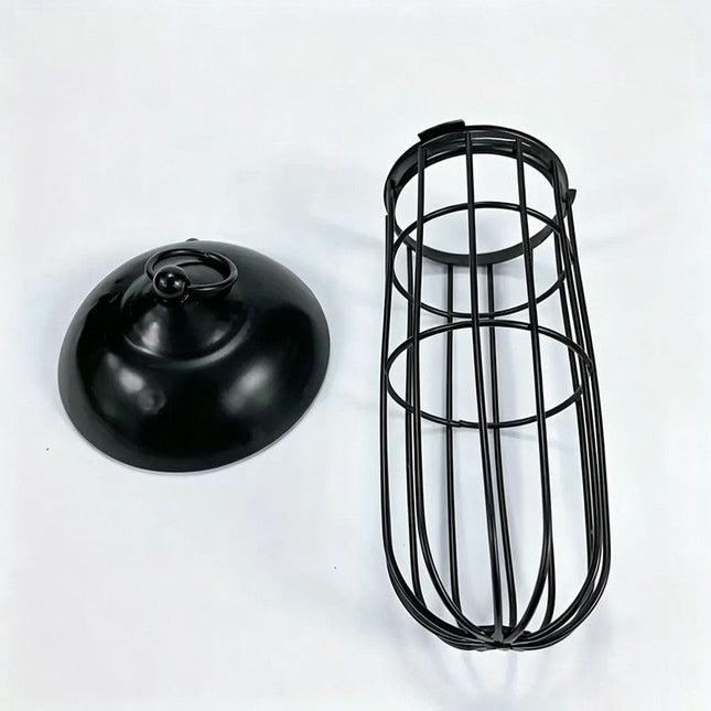 Hanging Bird Feeder (Metal) Size 100mm 190mm Color Black for Birds Outdoor Use (1pc) – product detail