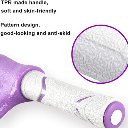 Elastic Abdominal Trainer - Fitness Resistance Bands - Ab Trainer - Ab Roller - Ab Wheel - Abdominal Wheel - Resistance Fitness Resistance Pedal Band - Multifunctional Tension Cord - Training Aids - Leg Stretching - Fitness Equipment - Purple