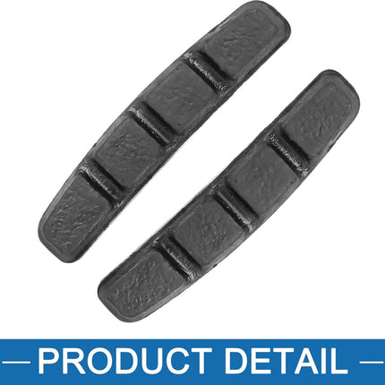 4 pairs - Brake pads - Bicycle brake pads - Bicycle Brake Pad Set - Brake shoe - Replacement brake pads - Brake pads for mountain bikes - Rubber bicycle brake pads - rubber road bike brake boot - bicycle accessories - for bicycles, mountain bikes - 70 mm