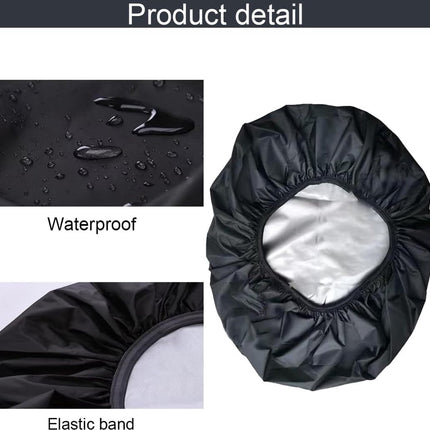 Bicycle crate cover - Bicycle covers - Rain cover - Rain cover for bicycle basket - Rain cover for electric vehicles - Waterproof bicycle basket cover - Universal waterproof bicycle basket protector - Dust cap - Adjustable cover - Water-resistant - 54*47
