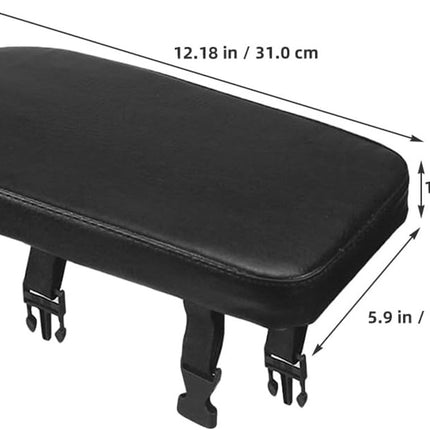 Bicycle Seat - Rear Bicycle Cushion - Luggage Carrier Cushion - Rear Seat Cushion for Bicycles - Replacement Seat Cushion - Bicycle Saddle Accessories - Bicycle Back Seats - Bicycle Accessories - for children and adults - 30*15 cm - black
