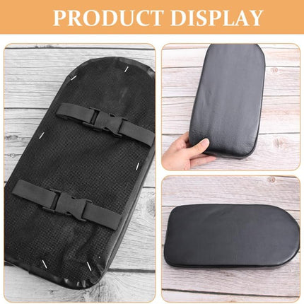 Bicycle Seat - Rear Bicycle Cushion - Luggage Carrier Cushion - Rear Seat Cushion for Bicycles - Replacement Seat Cushion - Bicycle Saddle Accessories - Bicycle Back Seats - Bicycle Accessories - for children and adults - 30*15 cm - black