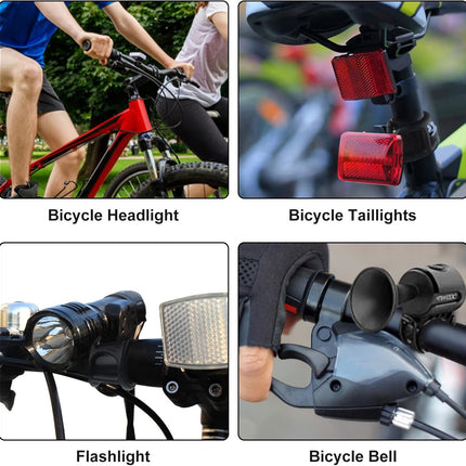 10 pieces - bicycle rubber bands - bicycle light holder - bicycle light strap - silicone strap - bicycle accessories - for bicycle headlights and taillights - for flashlight, mobile phones, speaker holder, handlebar sets - 7*2.5*3.8 cm - black