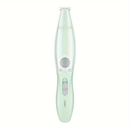 Small Animal Hair Trimmer-Hair Suction Cup-Rechargeable-Quiet-Green-1st