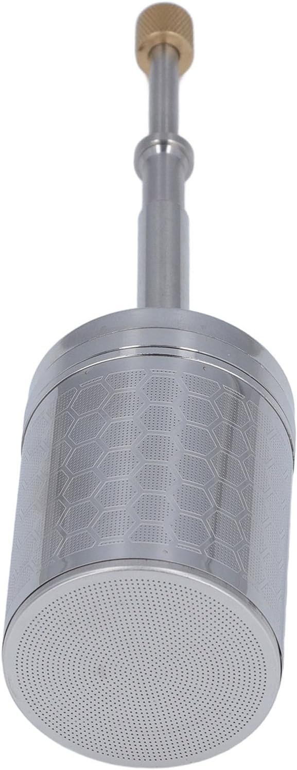 Coffee and Tea Maker Stainless Steel Plunger Coffee Egg Maker Spring-Driven Strainer Reusable Coffee – product detail