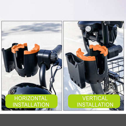 WQJNWEQ-Clearance-Cup-Holder-with-Phone-Holder-Bike-Cup-Holder-2-in-1-Universal-Cup-Phone-Holder-for-Stroller-Bike-Wheelchair-Walker-Scooter #3