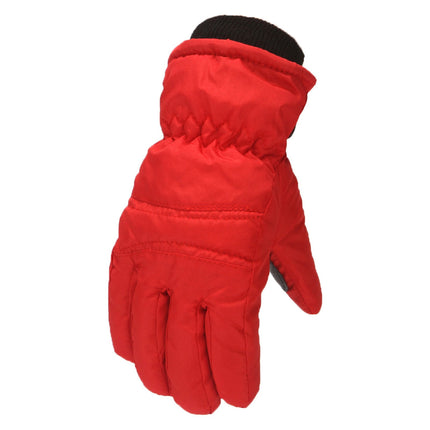 GXWEA Gloves For Kids Toddler Skis Kids Gloves Winter Gloves Thick Gloves Stretchy Warm Gloves Boys Girls 6-24 Months 4-8 Year AHA1 kids snow gloves Red