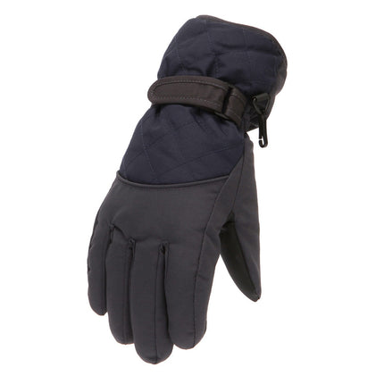 GXWEA Gloves For Kids Toddler Skis Kids Gloves Winter Gloves Thick Gloves Stretchy Warm Gloves Boys Girls 6-24 Months 6-11 Year AHA2 kids snow gloves Black