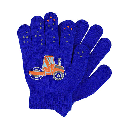 GXWEA Gloves For Kids Toddler Skis Kids Gloves Winter Gloves Thick Gloves Stretchy Warm Gloves Boys Girls 6-24 Months 5-12 years AHA4 kids snow gloves Blue