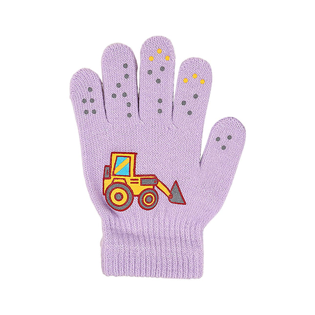 GXWEA Gloves For Kids Toddler Skis Kids Gloves Winter Thick Stretchy Warm V1189-LWWAL-20260325-00308