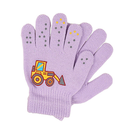 GXWEA Gloves For Kids Toddler Skis Kids Gloves Winter Gloves Thick Gloves Stretchy Warm Gloves Boys Girls 6-24 Months 5-12 years AHA4 kids snow gloves Purple