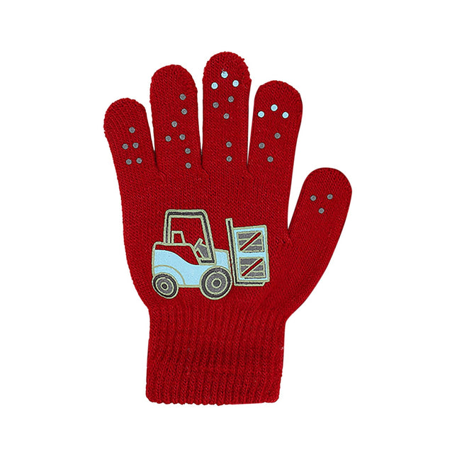 GXWEA Gloves For Kids Toddler Skis Kids Gloves Winter Thick Stretchy Warm V1189-LWWAL-20260325-00309