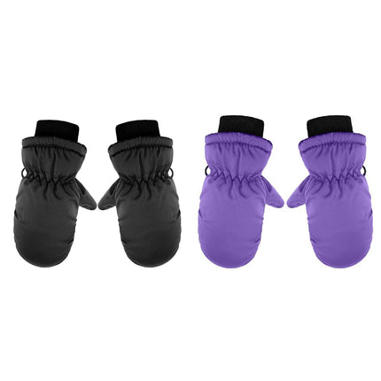 GXWEA Gloves For Kids Toddler Skis Kids Gloves Winter Gloves Thick Gloves Stretchy Warm Gloves Boys Girls 6-24 Months One Size color-5