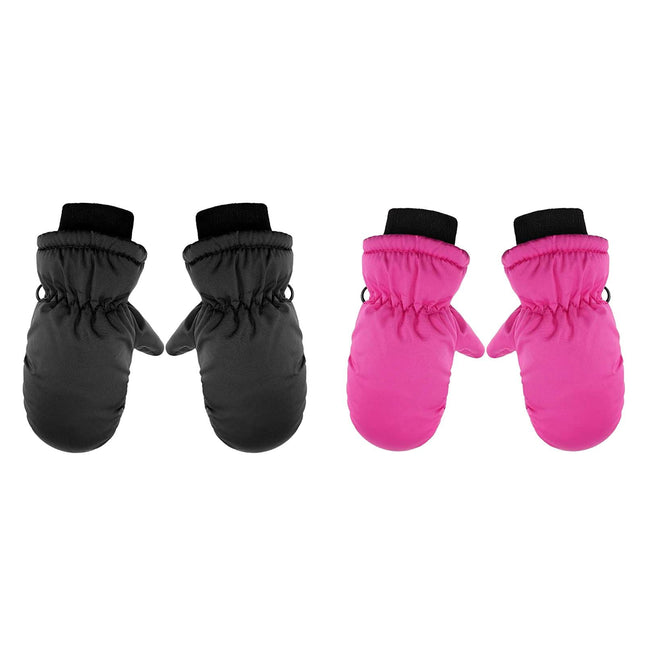 GXWEA Gloves For Kids Toddler Skis Kids Gloves Winter Thick Stretchy Warm V1189-LWWAL-20260325-00331