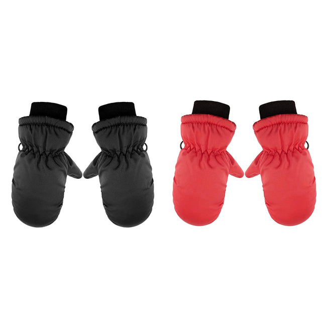 GXWEA Gloves For Kids Toddler Skis Kids Gloves Winter Thick Stretchy Warm V1189-LWWAL-20260325-00332