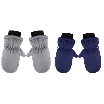 GXWEA Gloves For Kids Toddler Skis Kids Gloves Winter Gloves Thick Gloves Stretchy Warm Gloves Boys Girls 6-24 Months One Size color-9