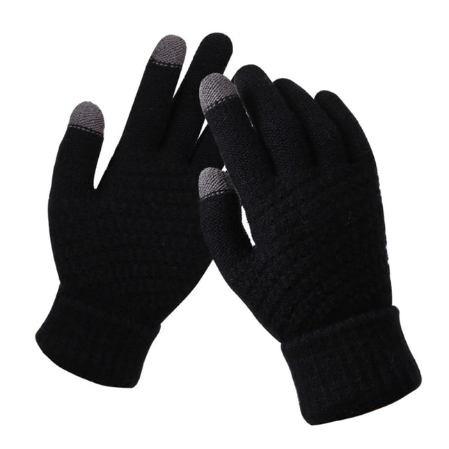 Dalrosia Women's Winter Touch Screen Gloves Warm Fleece Lined Knit Gloves Elastic Cuff Winter Texting – product detail