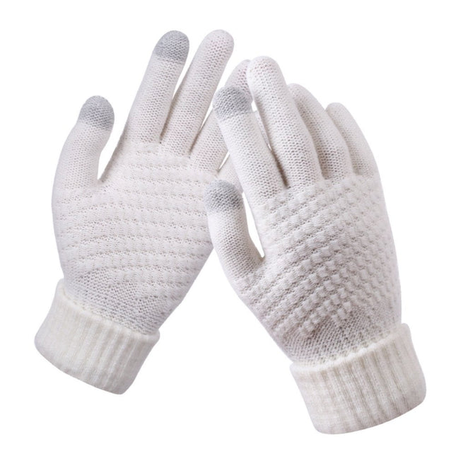 Dalrosia Women's Winter Touch Screen Gloves Warm Fleece Lined Knit Gloves Elastic Cuff Winter Texting – product detail