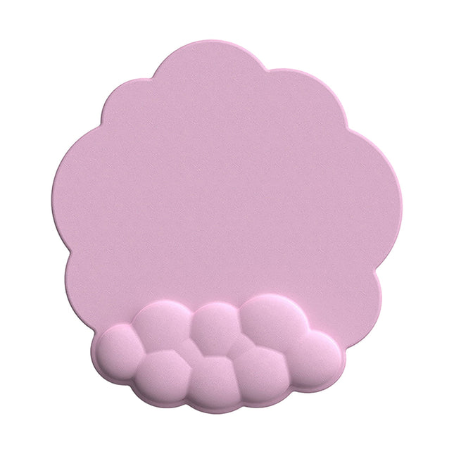 GHSOHS Ergonomic Mouse Pad with Wrist Support Cute Cloud Shape Wrist Pad Memory Cotton Keyboard