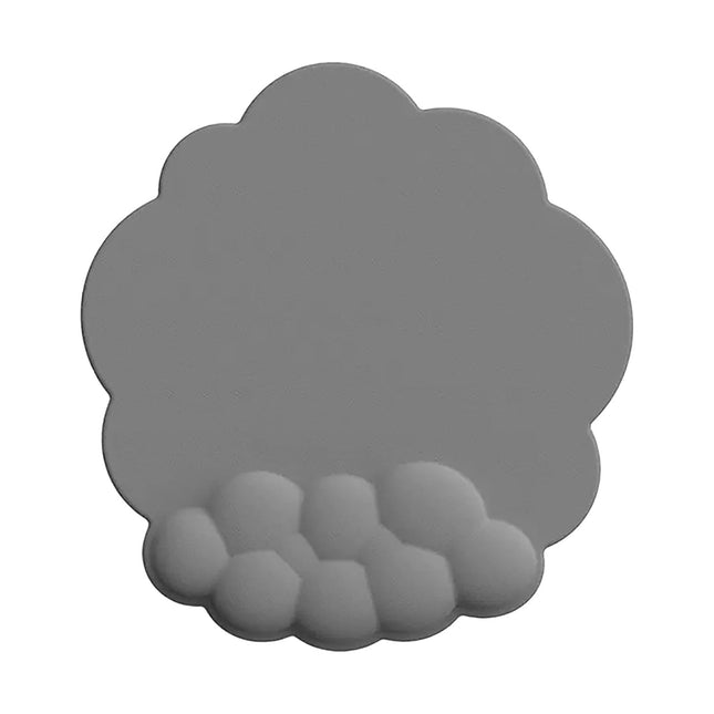 GHSOHS Ergonomic Mouse Pad with Wrist Support Cute Cloud Shape Wrist Pad Memory Cotton Keyboard