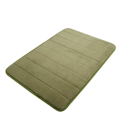 Tyidzon Soft Absorbent Bath Mat Non Slip Bathroom Rugs Quick Dry Washable Bathroom Rug for Home Bathroom Entrance Shower Floor 20 x 32 Inch Green