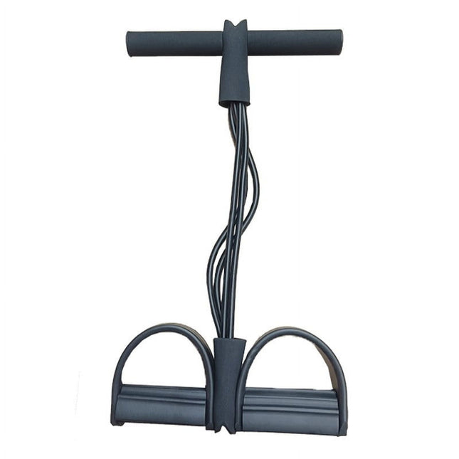 Tyidzon 4 Tube Pedal Ankle Puller Yoga Pedal Resistance Elastic Pull Rope Fitness Sit-Up