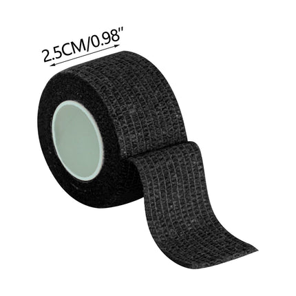 Tyidzon 3 Rolls Kinesiology Tape, 3 Colors 1 Inch x 14.8 Feet Athletic Tape, Elastic Muscle Tape, Sports Tape, Thumb, Finger, Wrist, Ankle, Knee Tape for Exercise and Daily Use Black