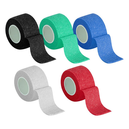 Tyidzon 3 Rolls Kinesiology Tape, 3 Colors 1 Inch x 14.8 Feet Athletic Tape, Elastic Muscle Tape, Sports Tape, Thumb, Finger, Wrist, Ankle, Knee Tape for Exercise and Daily Use Blue