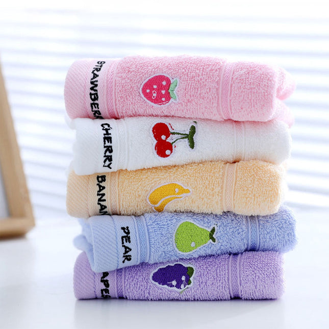 Tyidzon Premium Towels for Kids Cotton Ultra Soft Hand Towels for Bathroom Small Lightweight Face Towels
