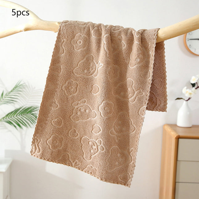 5Pcs Bathroom Hand Towels 14x30 600 GSM 100 Percent – product detail