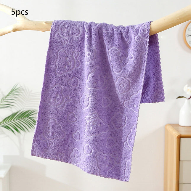 5Pcs Bathroom Hand Towels 14x30 600 GSM 100 Percent – product detail