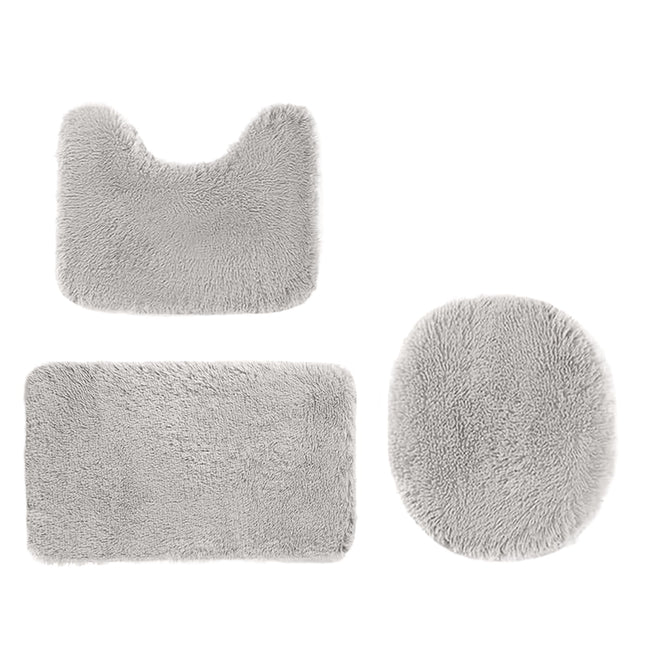 Under 5 Tyidzon Bathroom Rugs Solid Color Bath Mats 3 Set Bath Mats for bathroom – product detail