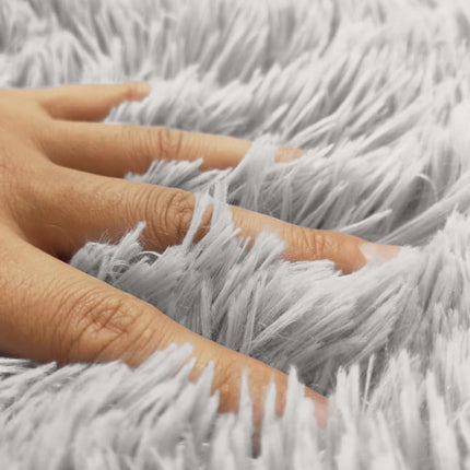 Under $5 Tyidzon Bathroom Rugs Solid Color Bath Mats 3 Set Bath Mats for bathroom Toilet Mats Universal Soft Comfortable Water Absorption Non-Slip Thick Machine Washable Easier to Dry Gray 1