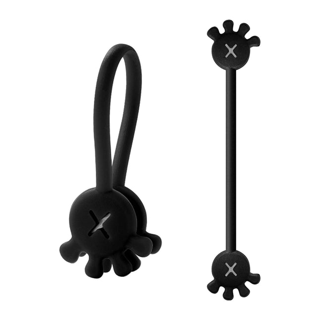 School Supplies Clearance JWDX Twisted Wire Organizer Black 10Pcs Cable Cable Clips Cable