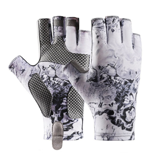 Gloves Clearance JWDX Gloves Sun Upf 50 Plus Fishing Fingerless Sun Fishing V1189-LWWAL-20260325-01747